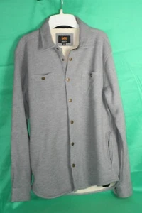 LEE lined light fall jacket mens size MED with snaps - Picture 1 of 3
