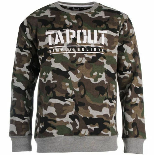 Tapout Herren Sweatshirt Gr. S Pullover Sweat Sweater Pulli Camouflage neu - Bild 1 von 1
