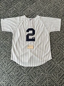 DEREK JETER Signed Autograph Custom MLB New York Yankees JERSEY - STEINER COA - Picture 1 of 5