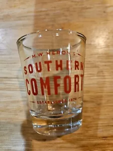 Vidrio Southern Comfort Shot Vintage M W Heron's - Imagen 1 de 4