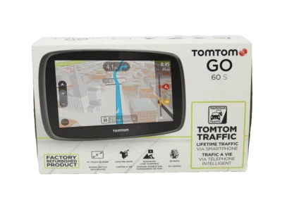 TomTom Go 60 S 3D 6" Portable Vehicle GPS - Black - Image 1 of 4