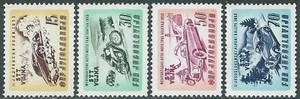 1953 TRIESTE B CORSE AUTOMOTOCICLISTICHE 4 VALORI MNH ** - RB28-9 - Picture 1 of 1