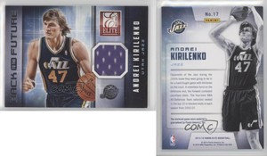 2013-14 Panini Elite Back to the Future Materials Andrei Kirilenko #17