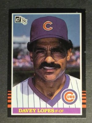 1985 Dondruss Davey Lopes #604 Cubs NM/MT OR BETTER 002 - Image 1 of 2