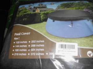 iBirdie Outdoor oberirdische Poolabdeckung 26 -27 Fuß 324 Zoll Länge x 12-13 Fuß quer - Bild 1 von 3
