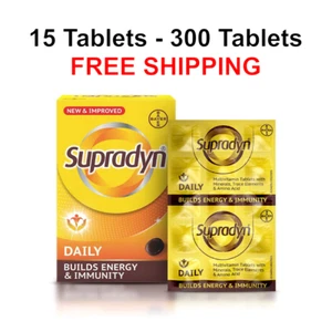 Supradyn Daily Multivitamin Tablets for Unisex | Daily Immunity and 2X Energy - Picture 1 of 8
