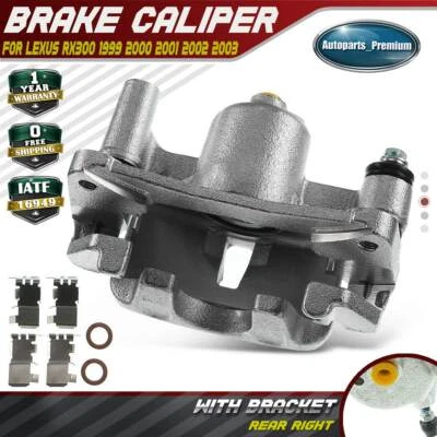 Brake Caliper with Bracket For Lexus RX300 1999 2000 2001 20002 2003 Rear Right Foto 1 de 4