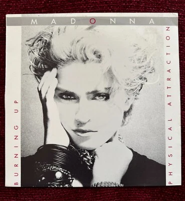 MADONNA MINT PHYSICAL ATTRACTION BURNING UP VINYL RECORD AUS SLEEVE 12" PROMO LP - Image 1 of 4