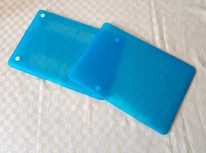 Custodia sleeve in plastica per laptop 13,3" - blu Navy - Photo 1/4