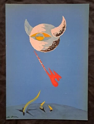 Andre Masson "La Luna" de Verve 2 1938 - Litografía Original Foto 1 de 3