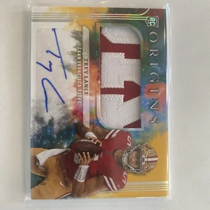 Trey Lance Panini Origins Rookie Patch Auto /10 - Picture 1 of 7