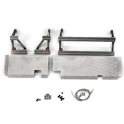 Replace Silver Guardrail Pedal RC Car Upgrade Parts for Tamiya 1/14  F-16 - Image 1 of 4