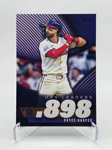 2025 Topps Series 2 #OPS-10 BRYCE HARPER | OPS Best - Picture 1 of 2