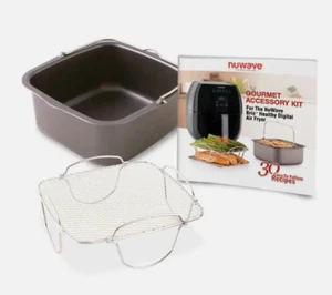 NuWave Gourmet Zubehör-Kit für NuWave Brio gesunde digitale Luftfritteuse 36223 - Bild 1 von 1