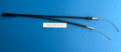 YAMAHA 1974-1976 DT250 DT400 DT360 498-26312-00-00 THROTTLE CABLE NOS OEM - Image 1 of 3