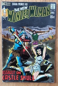 Wonder Woman 192 1971 Assault on Castle Skull DC Comics Shipped Bagged Boarded - Picture 1 of 3