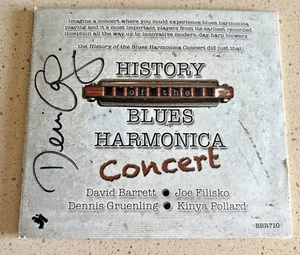 History of the Blues Harmonica Concert Dennis Gruenling Autograph Free Shipping - Bild 1 von 4