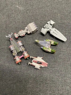 LFL Star Wars Galoob 1998 Micro Máquinas Pod Racers Coches Rodantes Vehículos Lote 5 Foto 1 de 2
