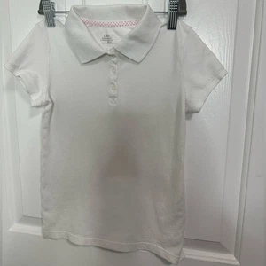 Classic White Kids Polo Shirt - Picture 1 of 3