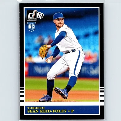 2019 Panini Donruss - Retro 1985 Sean Reid-Foley #219 (RC) - Toronto Blue Jays - Image 1 of 2