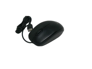 Logitech B100 Optical USB Wired Mouse – Black – Ambidextrous – Plug & Play PC - Picture 1 of 6