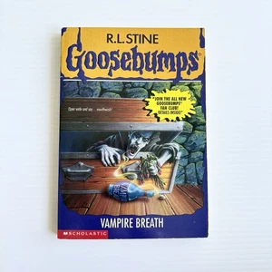 Goosebumps Vampire Breath #49 By R.L. Stine 1996 Vintage Book - Picture 1 of 5