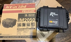 Pelican iM2050 Storm Black Remington Logo Shadowed  Foam - Picture 1 of 3