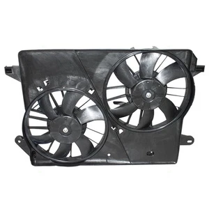 Dual Cooling Fan Assembly for Chrysler 300 Dodge Challenger Charger Magnum - Picture 1 of 4