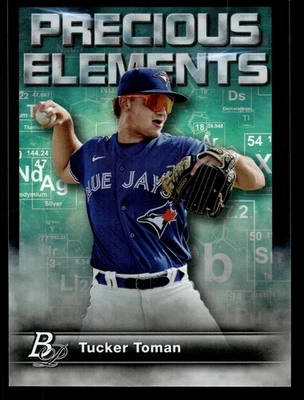 2023 Bowman Platinum - Precious Elements - #PE-29 Tucker Toman - Image 1 of 2