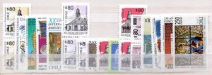 Cile 1994-95 gruppo di 20 francobolli Mi#1593-1648 MNH/MH CV=18,9$ - Foto 1 di 1