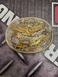50th anniversary Puda belt buckle, NRA - Picture 1 of 2