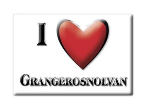Grangerosnolvan, Leinster, Kildare - Fridge Magnet I Love Souvenir Ireland - Imagen 1 de 10