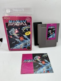 Magmax (Nintendo NES) Complete CIB Rare!
