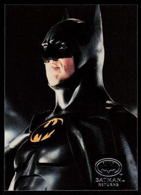 1992 Stadium Club Batman Returns Some finished Batman cowls #90 - Image 1 of 2