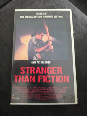 VHS Stranger than Fiction  Ganz aus Versehen! - Horror - BMG Video - 2000 - VHS - Bild 1 von 2