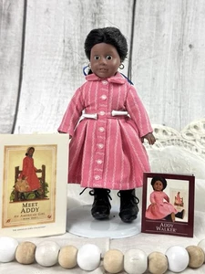 Juego de libros mini muñeca American Girl de 6 pulgadas Pleasant Company Meet Addy 1996 de colección - Imagen 1 de 1