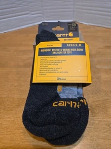Carhartt Midweight Merino Wool Blend Trail Quarter Sock Men's L 9-11.5 - Picture 1 of 5