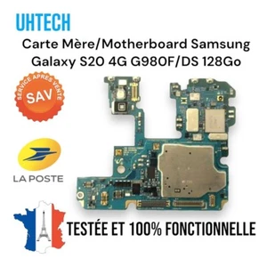 Carte Mère/Motherboard Samsung Galaxy S20 4G G980F/DS 128 Go 100%Fonctionnelle - Imagen 1 de 1
