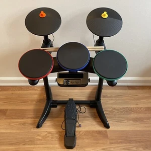 Wii World Tour Drum Set Guitar Hero Nintendo Working Partially Please Read Desc. - Bild 1 von 11