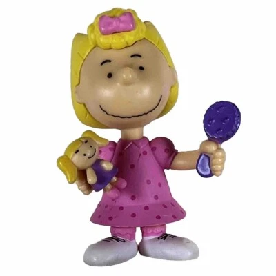"Figura de PVC Sally Peanuts juguete abrazo para correr adorno de pastel 2,75""" Foto 1 de 4