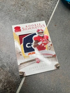 Jerry Jeudy 2020 Panini Rookie Silhouettes 5/10 Capital One Orange Bowl Patch - Bild 1 von 3