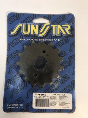 Piñón delantero Sunstar 51115 15 dientes Foto 1 de 4