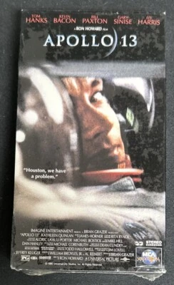 Apollo 13 VHS Tom Hanks Kevin Bacon Bill Paxton Gary Sinise Ed Harris New Sealed - Image 1 of 4