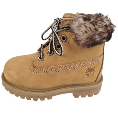 Timberland Toddler's 6 IN Premium Classic Boots 27848 Casual Wheat Sz 4 - Image 1 of 4