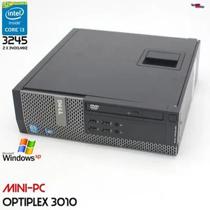 MINI PC COMPUTER DELL OPTIPLEX 7010 SFF i3 3245 4GB RAM 250GB HDD WINDOWS XP - Bild 1 von 5