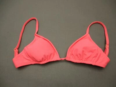 Xhilaration Size XS Womens Coral Padded Wireless Bikini Top Swimwear 2K - Image 1 of 4
