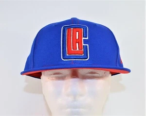 New Era Los Angeles Clippers Punto Integrado 59FIFTY Sombrero Ajustado Talla 7 1/2 NUEVO RARO - Imagen 1 de 7