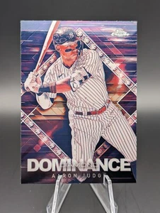 2023 Topps Chrome Update Diamond Dominance Case Hit SSP Aaron Judge - Picture 1 of 2