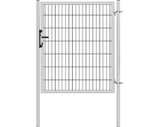 Tür ULI ZH 1,0 m x LW 1,22 m, RAL 9006 weiß aluminium