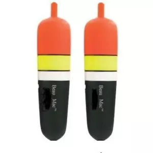 Pkg Of 2 Beau-Mac 3/8 Oz Inline Slider Drift Floats Bobbers EVA Foam Core NEW - Picture 1 of 1